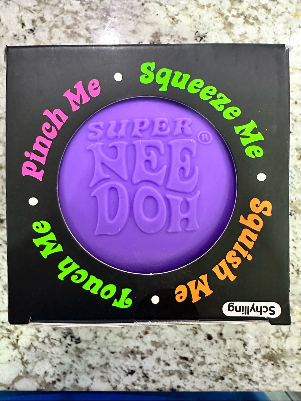 Schylling purple Super Needoh Groovy Glob.